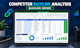 analyze competitor links and build relevant SEO backlinks