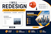 redesign, edit and improve your powerpoint presentation