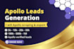 do b2b lead generation using apollo any industry lead gen