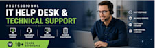 provide professional IT help desk and technical support