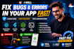 fix bug errors in native or expo cli, flutter, mobile app express API cli tools