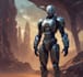 sci fi character illustration or sci fi character