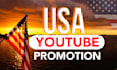 do usa youtube video promotion