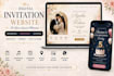 create wedding and birthday invitation website