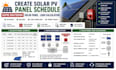 create solar pv panel schedule rapid shutdown solar panel load calculation