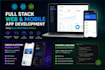 develop full stack web and mobile applications