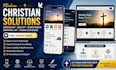 develop christian app bible app church website devotional app church logo design