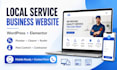 build a local service business wordpress website