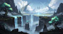 draw a environment concept art