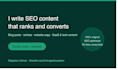 write technical blog articles and website copy that ranks