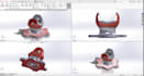 create 2d and 3d mechanical designs using solidworks
