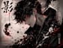 create dark aesthetic anime character art with cinematic poster design using ai
