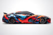 vehicle wrap, car wrap design