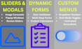 build custom javascript components and interactive features