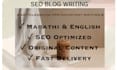 write SEO optimized blog posts and articles