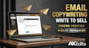 do impressive sales email copywriting and website content