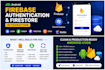 add firebase authentication and firestore