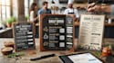 design amazing editable food restaurant menu