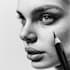 art pencil or charcoal portrait drawings