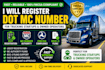 register dot mc number for trucking startups and owner operators