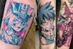make anime tattoo design