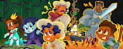 create whimsical childrens book illustrations