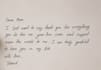 write handwrite aesthetic letters,notes, and invitations
