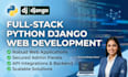 develop a professional web application using python and django