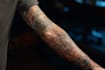 create a tattoo design of tattoo sleeve