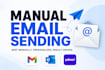 manually send emails one by one with personalization