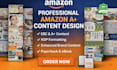 design professional amazon KDP a plus content that sells