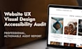 conduct a professional UX UI and accessibility website audit