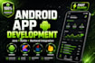 develop a custom android app with backend and database integration