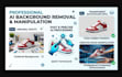 do fast ai background removal and image manipulation