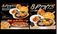 design restaurant menus, posters and food branding