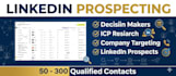 find targeted linkedin prospects and decision makers