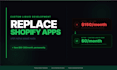 build custom shopify liquid sections to replace paid apps