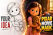 create pixar style ai animated videos
