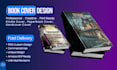 do professional kindle and print book cover design
