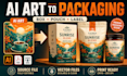 convert ai generated packaging design into print ready vector files
