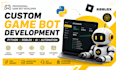 develop a python game bot, roblox bot, game macro, video game bot, task automate