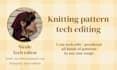 tech edit knitting patterns