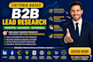 do linkedin lead generation,prospect research,prospect email list