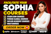 do sophia, touchstones, lab simulation, studycom, saylor