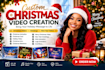 create christmas video, christmas animation, greeting, new year video, veo3