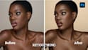 retoching your photo and high quality
