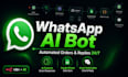 build a whatsapp ai bot replies customers automatically