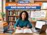 do book proofreading and book editing