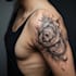 make custom tattoo design etching blackwork