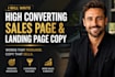write high converting sales page and landing page copy that sells